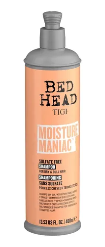 Tigi Bed Head Moisture Maniac Shampoo Hidratante Argan Chico