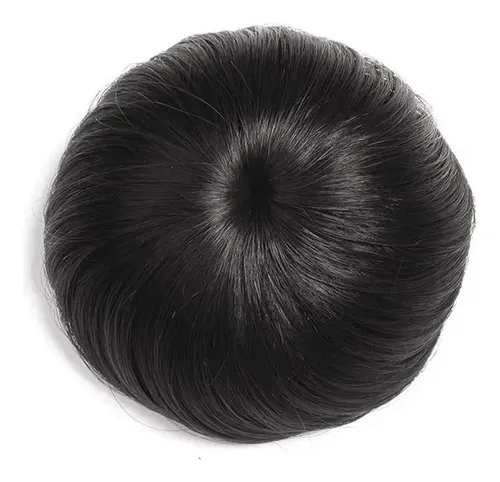 Cordón Natural Negro – Moño Elegante Con Pinza
