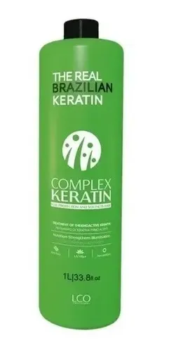 Alisado Capilar Complex X 1 Litro Real Brazilian