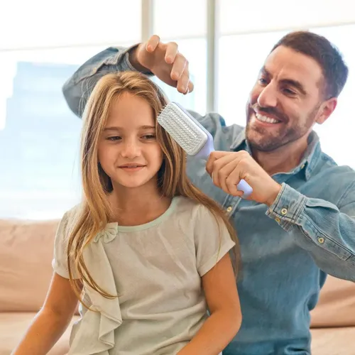 Cepillo De Pelo Fácil De Limpiar, Cerdas R