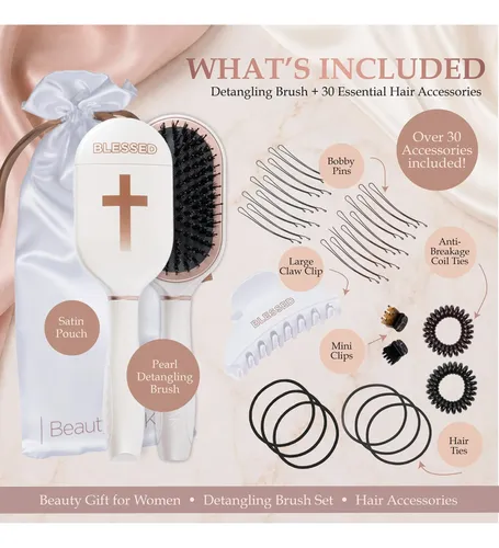 Set De Regalo Con Brochas De Pelo Beauty Hak Boar Bristle Pa