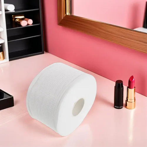 1 Rollo De Almohadillas Desmaquillantes Lavables: Paños Faci