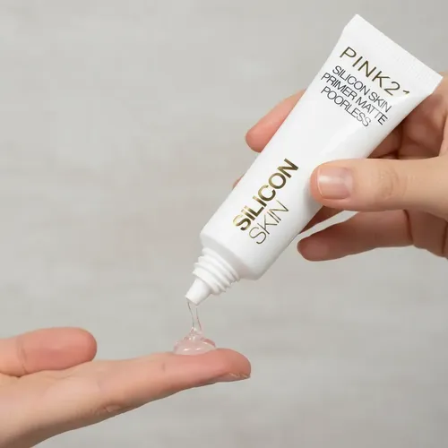 Primer Pink 21 Silicon Skin Poreless Matte Prebase Facial Incoloro