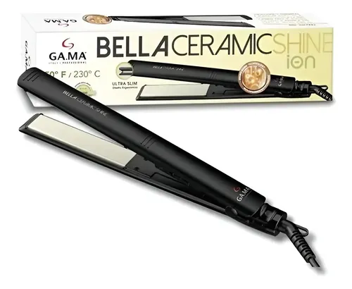 Planchita De Pelo Gama Ultra Slim Ceramic Bella Shine Ion