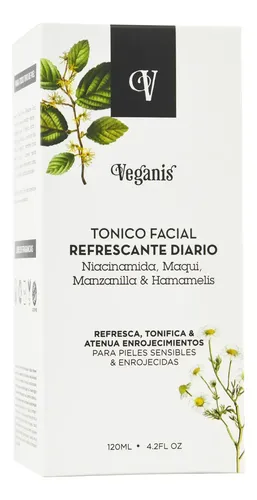 Veganis Tonico Facial Refrescante Diario 120ml