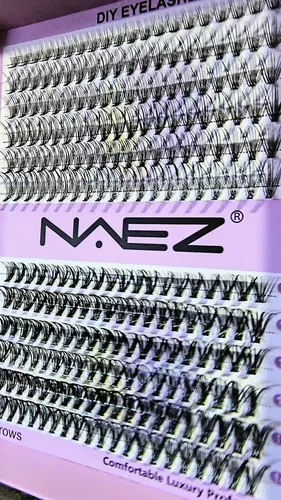 Pestañas Postizas Diy Cluster Naez 20d+30d 0.07 Largos Mix
