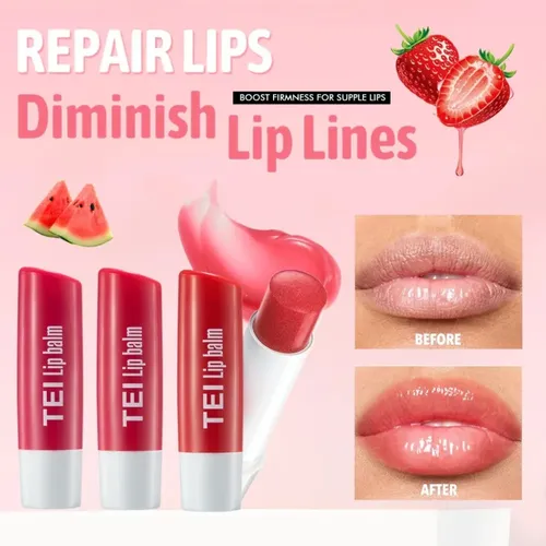 Balsamo Labial Lip Balm Hidratante Frutal Tei Cosmetica