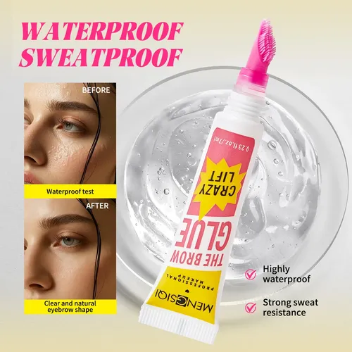 Clear Eyebrow Gel Soap Transparent Colorless Eyebrow Shaping