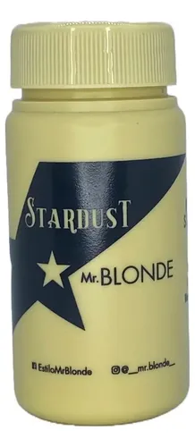 Polvo Matificante Stardust Mr. Blonde Volumen Estructura 10g Tono Incoloro