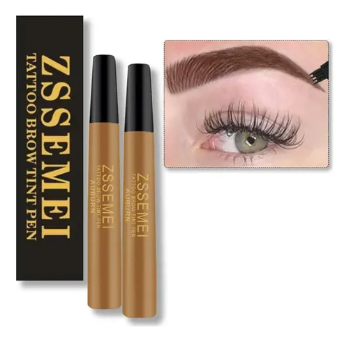 Lápiz De Cejas Waterproof Microblading Zssemei 2 Piezas