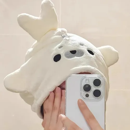 Gorro Foca  Toalla Coral  Rápido  Sin Pelusa  Set Toalla Para El Cabello Poster Animales