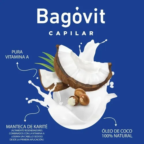 Bagovit Mascara Nutricion Profunda Cabello Seco 300ml