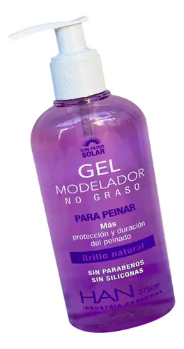 Gel Modelador Peinado No Graso Filtro Solar Han X 350 Local