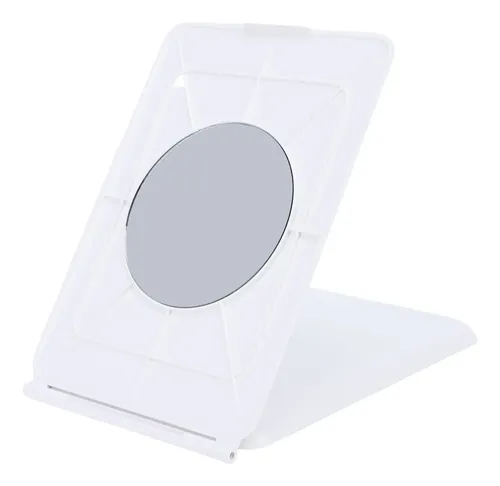 Espejo De Maquillaje De Viaje Plegable Led, Recargable, C .