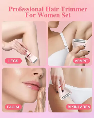Recortadora De Bikini Para Mujer, Afeitadora Eléctrica J