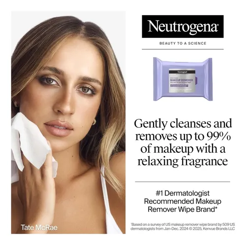 Toallitas Desmaquillantes Neutrogena Night Calming 25 Unidad