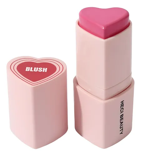 Mll Rubor En Barra 3 En 1 Creamy Heart De Heci Beauty, 7 G