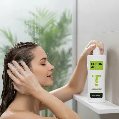 Shampoo Total Control Con Extracto De Limon X 250 Ml Color A