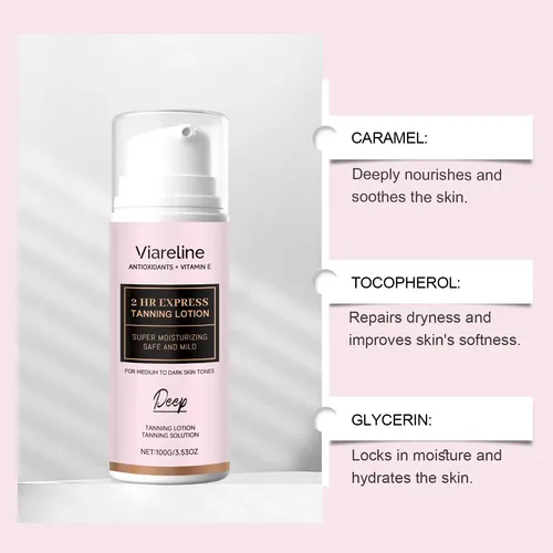 Loción Corporal En Forma De Mousse Bronceadora, Embalaje Por