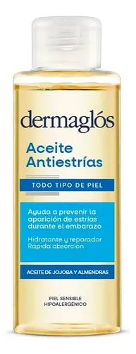 Dermaglós Corporal Aceite Antiestrías Reparador Hidratante Sin Fragancia