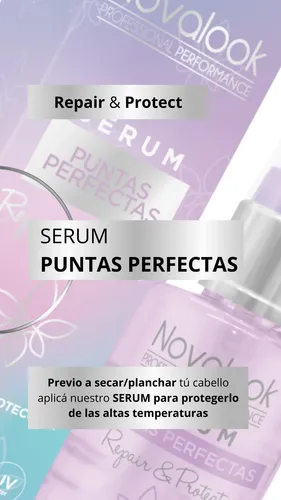 Serum Puntas Perfectas Novalook Restauración 40ml