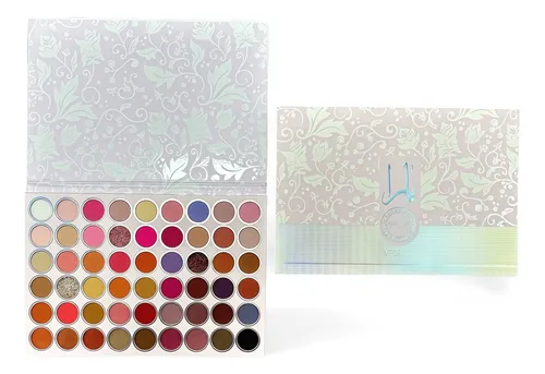 Paleta Sombras 54 Tonos Láser Y Brillo Mates Brillos Ojos