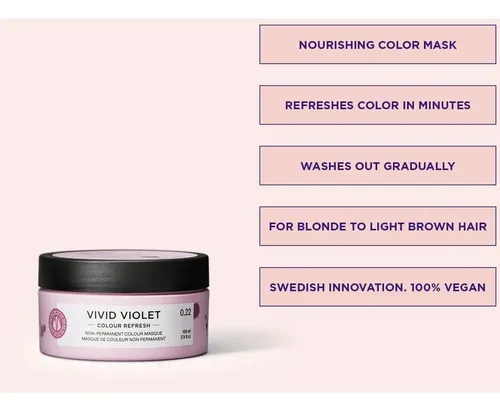Tinte Temporal Maria Nila Violeta Vivid 300ml