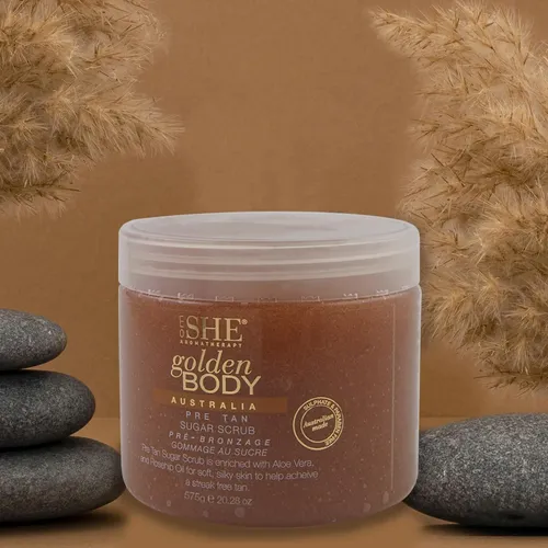 Exfoliante Corporal Om She Aromaterapia Golden Pre Tan 200 M