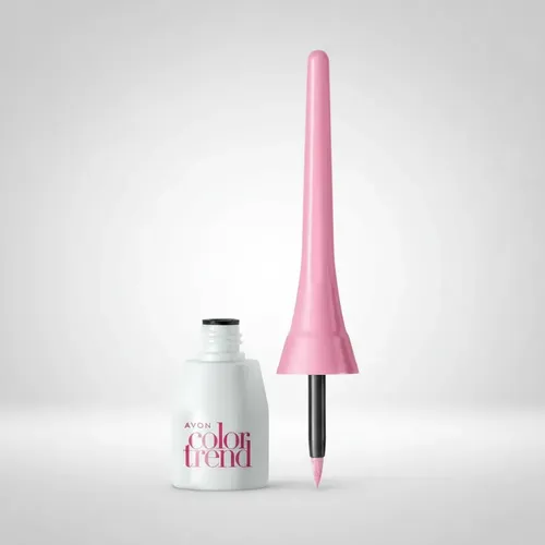 Avon Color Trend Delineador Líquido Para Ojos Rosa Metalizad