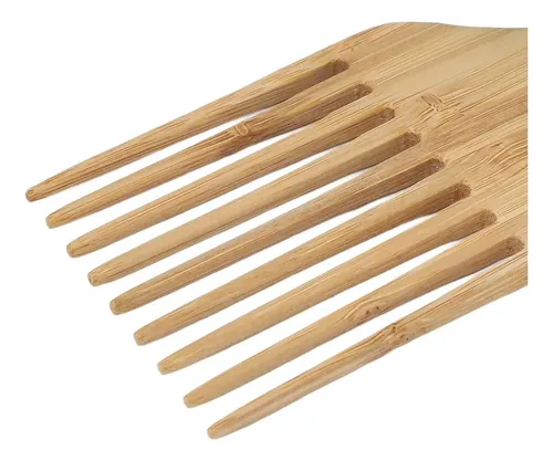 Peine For El Cabello, Peine De Madera For Reflejos Afro,