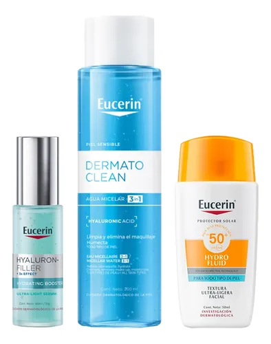 Eucerin Rutina Hidratante Facial Con Protección Solar