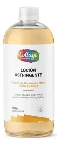 Locion Astringente Hamamelis 500 Ml Collage