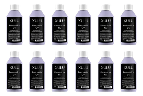 Pack X12 Removedor Para Esmalte Semipermanente Uv Xúlu 250cc