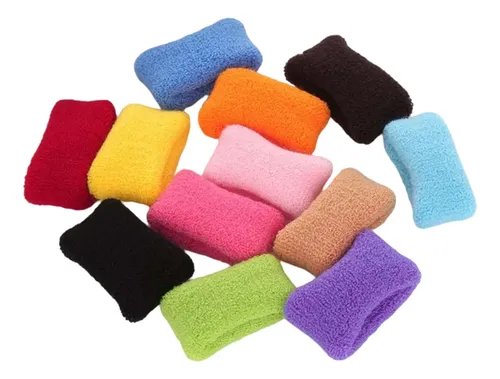 12 Cintas Para El Pelo Scrunchies Korea, Lado Ancho, 1,57 Pu