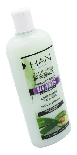 Han Rulos Definidos Acondicionador Nutritivo Cabello 500ml