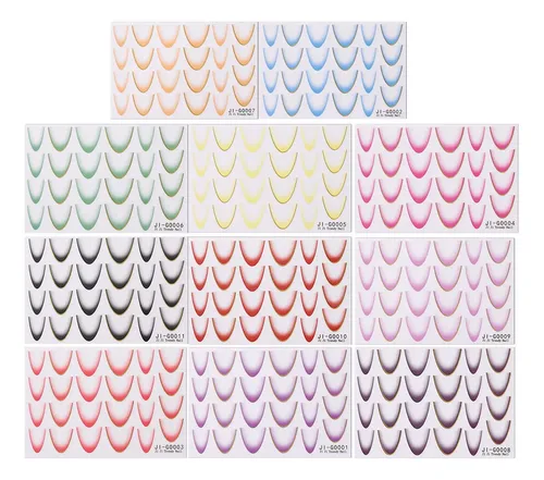 Pegatinas De Uñas Para Mujeres Pegatinas De Uñas 11 Hojas A