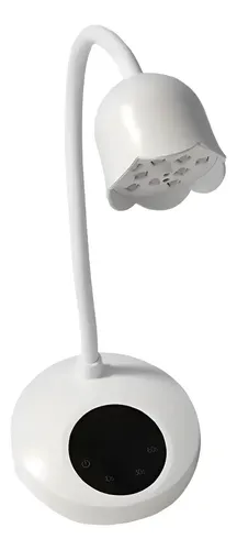 Cabina Flor 2 Inalambrica Paris Night 20w Tactil Uv/led Usb Color Blanco