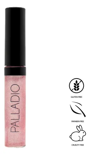 Brillo Labial Palladio Lip Gloss Rosa Claro Ingredientes Naturales