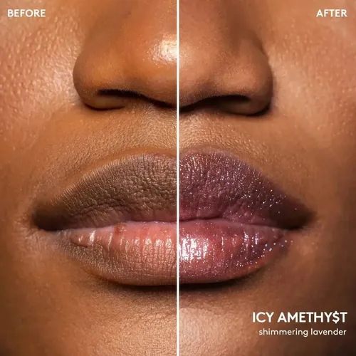Labial Fenty Beauty Gloss Bomb Stix High Shimmer 04 Icy Amethyst