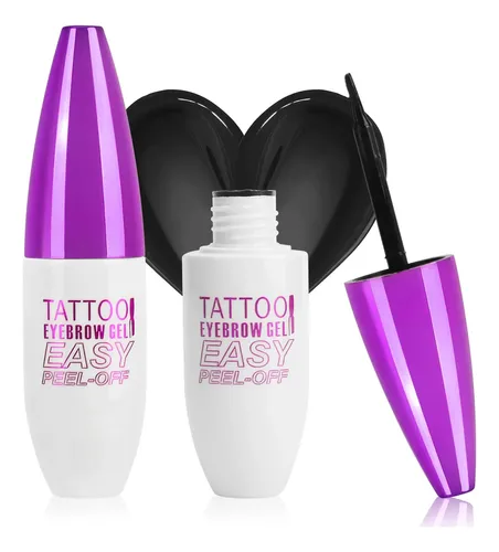 Gel Tatuaje Para Cejas Tosouatop 2 Unidades Resistente Al Ag