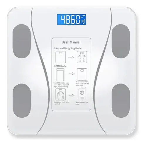 Balanza De Baño Digital Marca Gadnic Con Manejo Por App