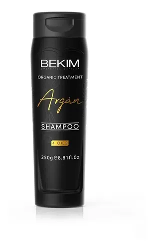 Shampoo Argan 4 Oils X 250gr Cabello Seco Brillo Bekim