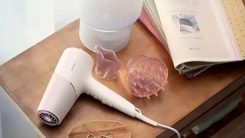 Secador De Pelo Philips Thermoshield Bhd530/00 Rosa 2300w