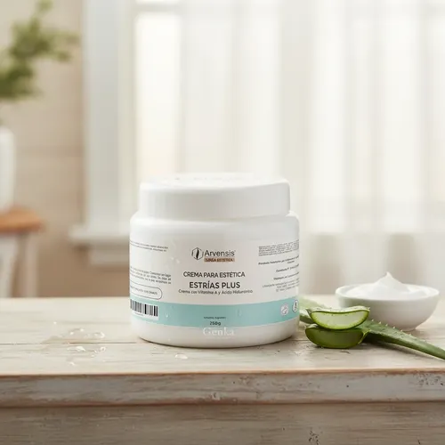Crema Para Estrias Con Hialuronico Vitamina A 250cc Arvensis