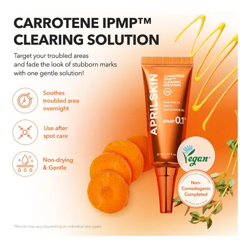 Aprilskin-solución Limpiadora Carrotene Ipmp. Acné-manchas.