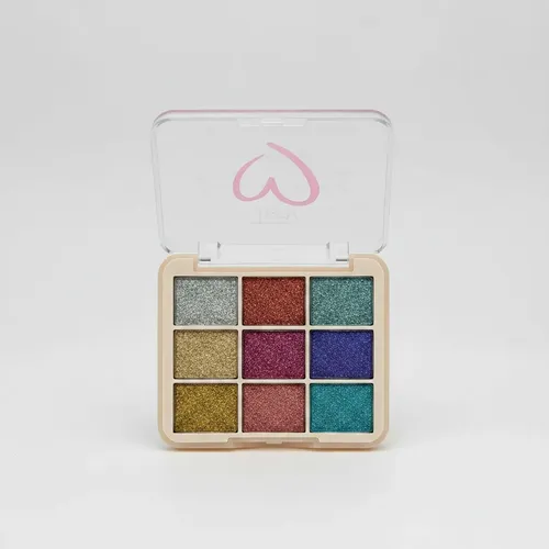 Sombra Para Ojos Con Glitter X 9 Colores Tejar