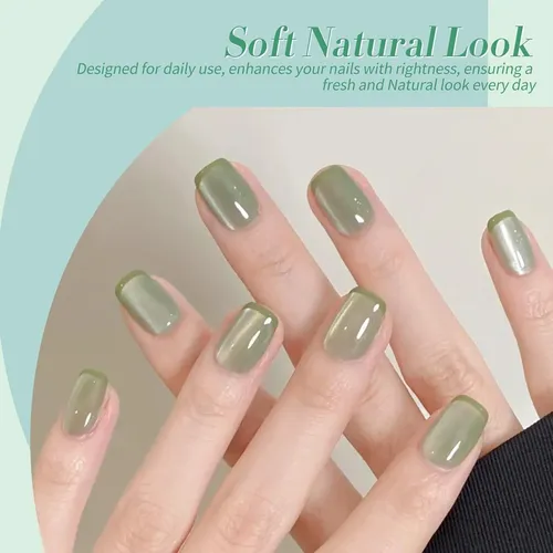 Gel Manicure Kit Born Pretty Jade Breeze 6 Colores