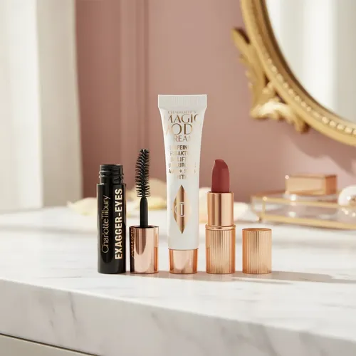 Charlotte Tilbury Mini Mascara + Lipstick + Magic Body Cream