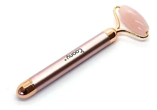 Masajeador Jade Roller Energy Beauty Roller Cuarzo Rosa