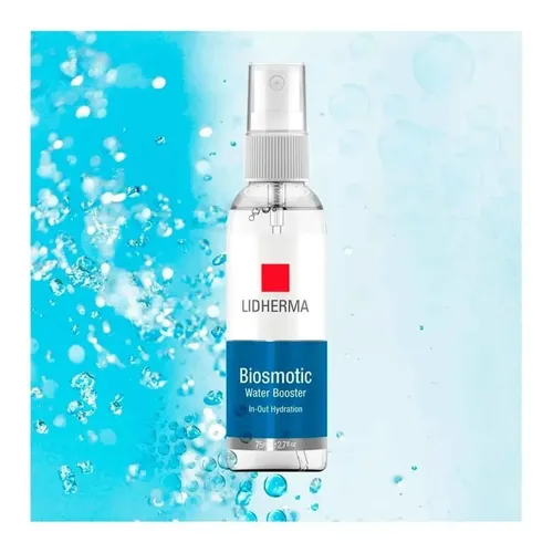 Loción Biosmotic Hidratación Intensa Water Booster Lidherma Tipo de piel Seca, Normal, Grasa, Mixta